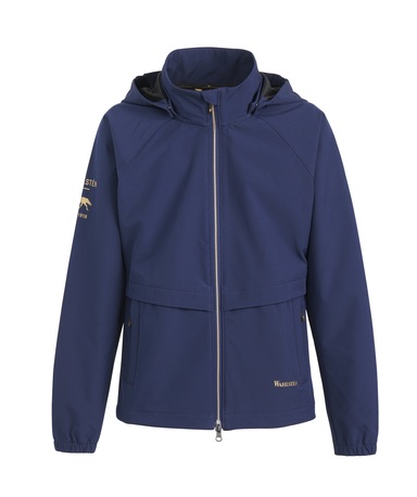 WAHLSTEN FAYPAR CHILDREN'S SOFTSHELL JACKET, DARK BLUE